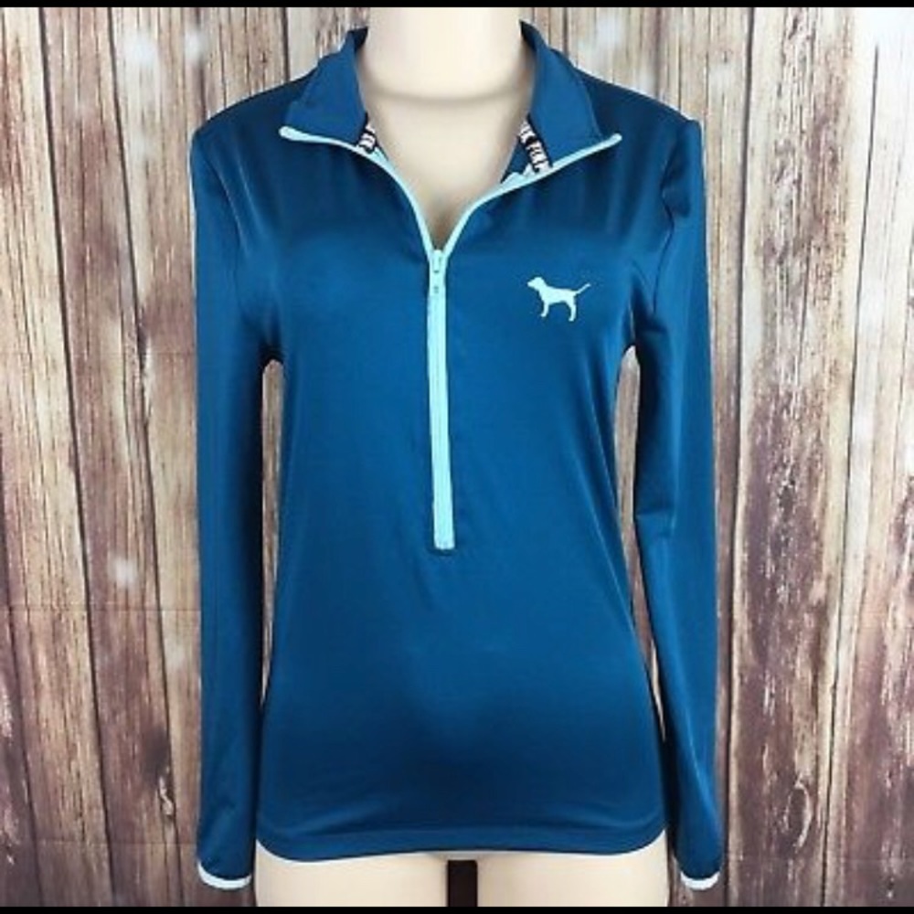 VS PINK ultimate half zip